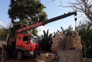 xe cẩu kcn Nhị Xuân Hóc Môn