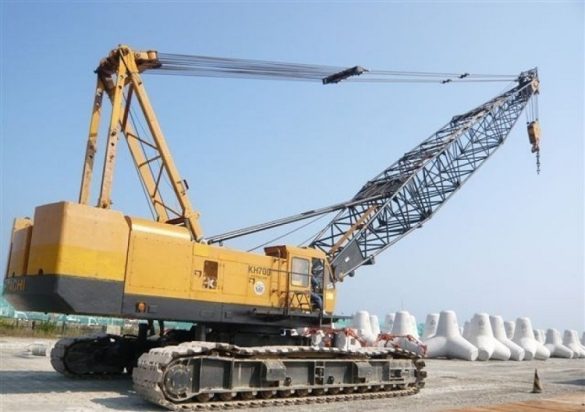 Xe cẩu bánh xích là gì