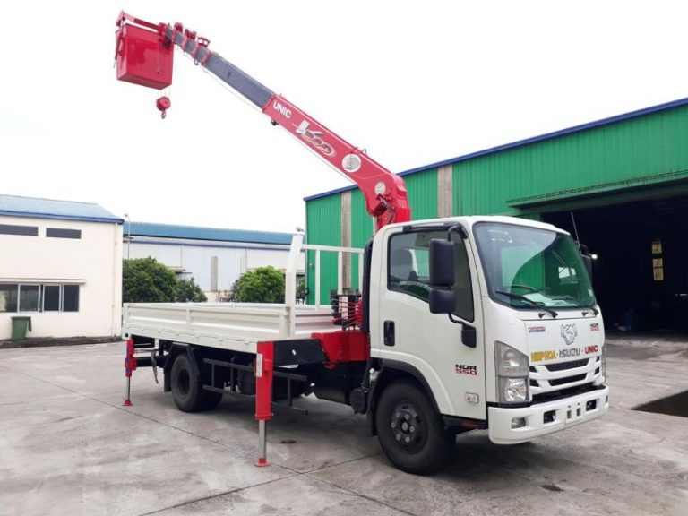 Xe cẩu Isuzu – Thương hiệu, ưu điểm và các dòng xe phổ biến