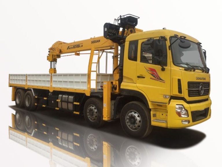 Đặc trưng thiết kế xe tải gắn cẩu Dongfeng và ưu điểm vượt trội