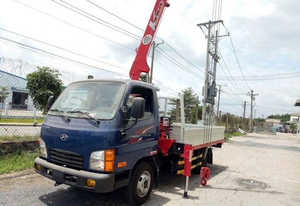thuê xe cẩu 2 tấn