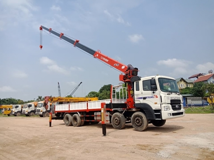 Xe cẩu có được lưu thông trên đường không?