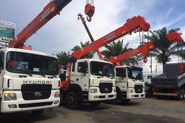 Dịch vụ cho thuê xe cẩu công trình của Xuân Mười có gì đặc biệt?