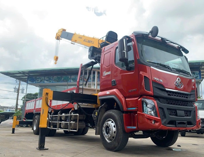 Xe cẩu Soosan đến  từ thương hiệu Hàn Quốc sở hữu nhiều ưu điểm 